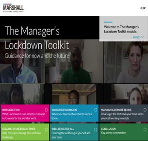 Manager’s Lockdown Toolkit - Marshall Elearning Courses