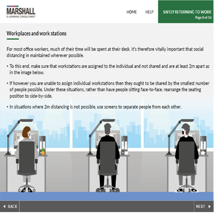Return to Work Safely - Marshall Elearning Courses